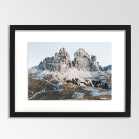 Tre cime petit matin